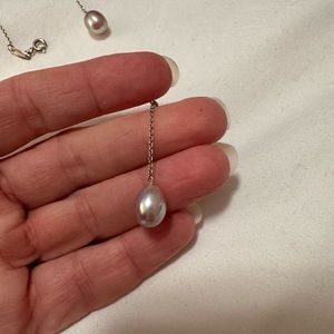 Tiffany & Co. Elsa Peretti pearl chain earring